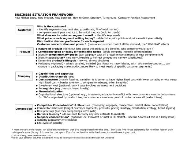 case study framework cheng