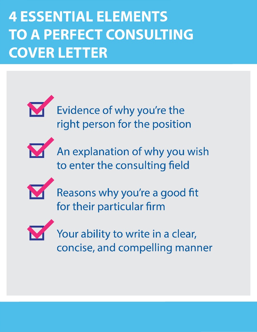 Consulting Cover Letter Template Tips To Writing The Perfect Cover 